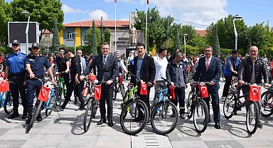 Karapınar'da "Spor için pedalları çevir" etkinliği