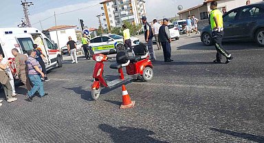 Karapınar'da trafik kazaları: 2 yaralı