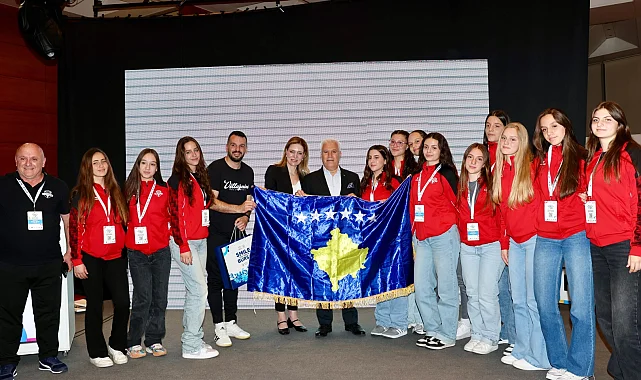 Kardeş kentlerin sporcuları Bursa'da