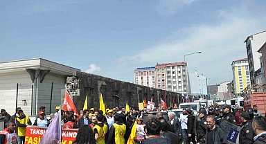 Kars'ta 1 Mayıs kutlamalarında arbede yaşandı