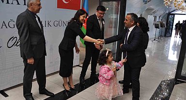 Kars'ta Azerbaycan Bağımsızlık Günü etkinliği