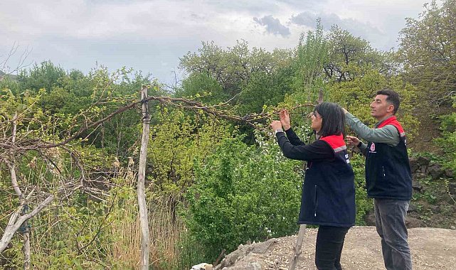 Kars'ta hasat öncesi pestisit kullanımı eğitimi