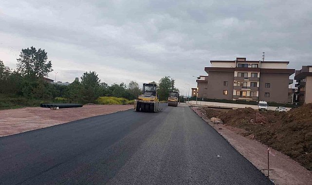 Kartepe'de asfalt hamlesi