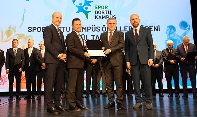 Kastamonu Üniversitesi'ne 'spor dostu kampüs' unvanı