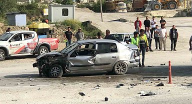 Kastamonu'da iki otomobil çarpıştı: 2 yaralı