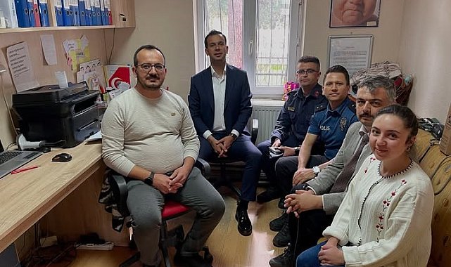 Kaymakam Aslan'dan Taşoluk Aile Sağlığı Merkezi'ne ziyaret