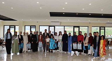 Kaymakam Çelik, Kur'an-ı Kerim'e geçen öğrencilerle buluştu