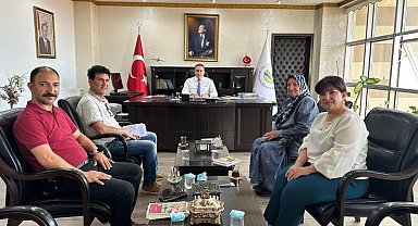 Kaymakam Memiş, şehit ailesini ağırladı