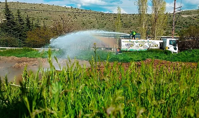 Kayseri Talas'ta haşerelere karşı erken önlem