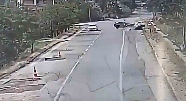 Kayseri'de 2 kişinin öldüğü feci kaza kamerada