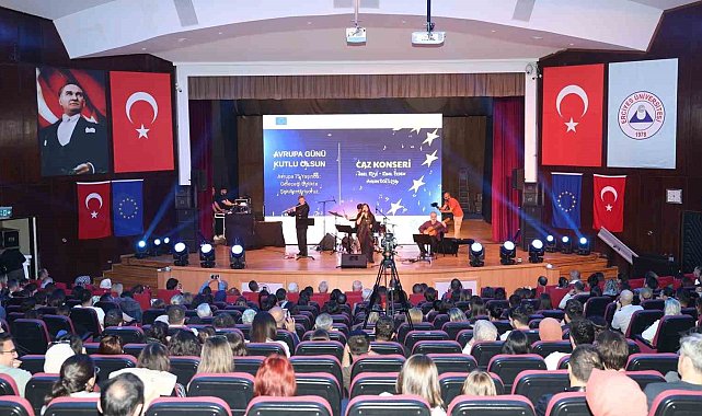 Kayseri'de 'Avrupa Günü' caz konseri ile kutlandı