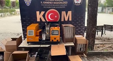 Kayseri'de 70 kilo kaçak tütün yakalandı