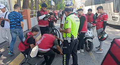 Kaza yapan kurye için arkadaşları seferber oldu