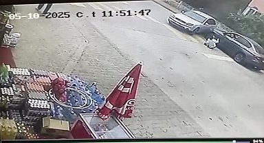 Kazada aracın altında kalmaktan son anda kurtuldu