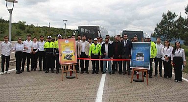 KBÜ'de uygulamalı sürüş eğitim parkuru açıldı