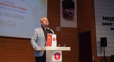 Keçiören'de 'Yedi Bölge Tek Yürek' gösterisi gerçekleşti