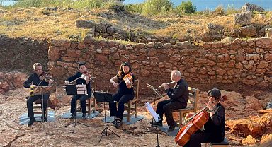 Kedreai Antik Kenti'nde tarih ve müzik buluştu