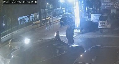 Keman sanatçısı Laçin Akyol'un yaşamını yitirdiği kaza anı kamerada