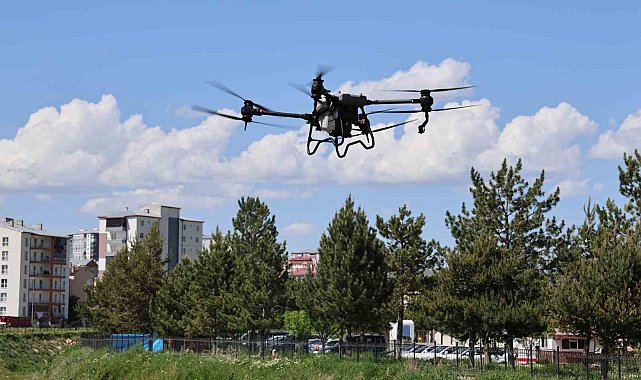 Kene kabusuna dronlu önlem