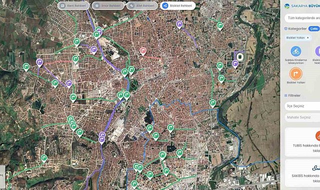 Kent Rehberi dijital platforma taşındı