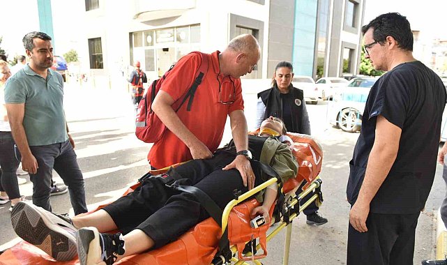 Kepez Belediyesi'nden gerçeğini aratmayan deprem tatbikatı