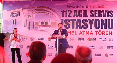 Kepez'de 112 Acil Sağlık İstasyonu'nun temeli atıldı