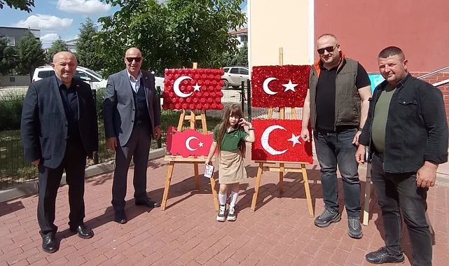Keşan Raşit Efendi İlkokulu'nda kermes ve resim sergisi coşkusu