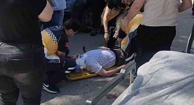 Keşan'da otomobilin çarptığı yaya ağır yaralandı