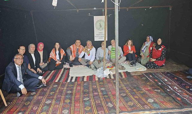 Kıl çadırda yılsonu etkinliği