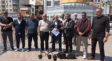 Kilis'te Gazze için hayır çarşısı