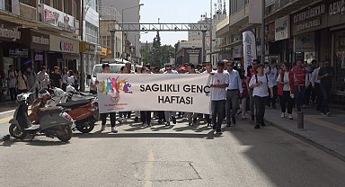 Kilis'te gençlerle sağlık yürüyüşü yapıldı