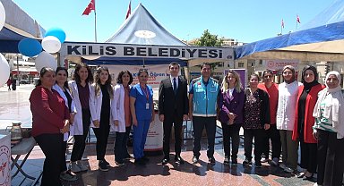 Kilis'te vatandaşlara sağlıklı yaşam eğitimi verildi