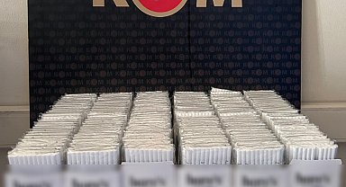 Kırıkkale'de 7 bin 280 adet makaron ele geçirildi
