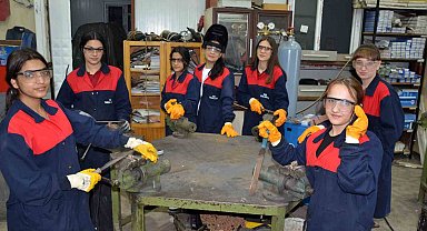 Kırkağaçlı kızlar kaynakçılık sektörüne çare olacak