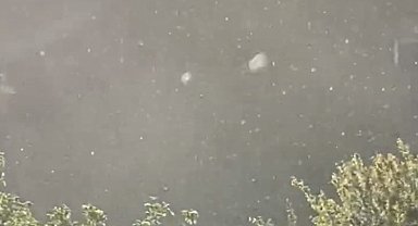 Kırklareli'de Mayıs ayında kar sürprizi