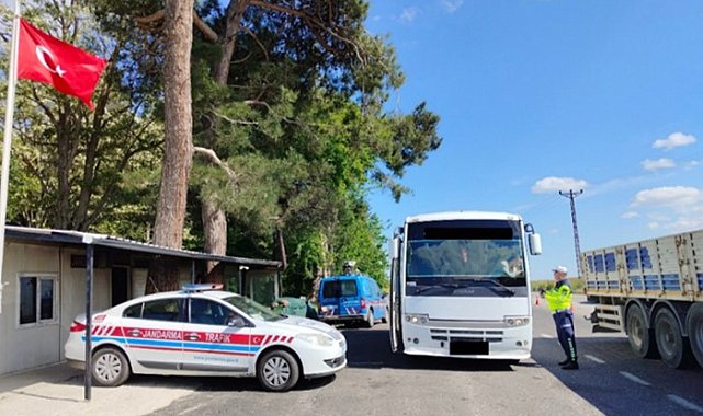 Kırklareli'de trafik denetimi: 381 sürücüye ceza