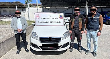 Kırklareli'nde 104 kaçak göçmen yakalandı