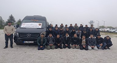 Kırklareli'nde 188 kaçak göçmen yakalandı