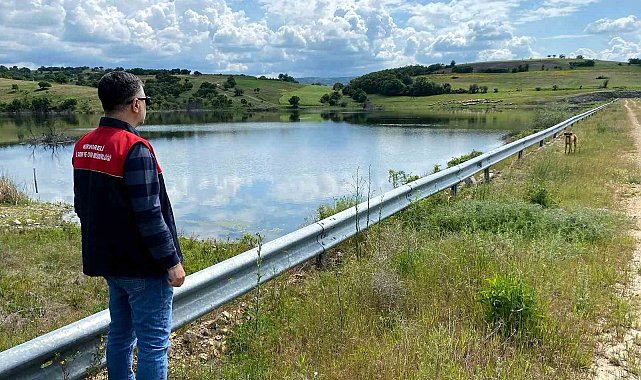 Kırklareli'nde baraj ve göllerde denetim