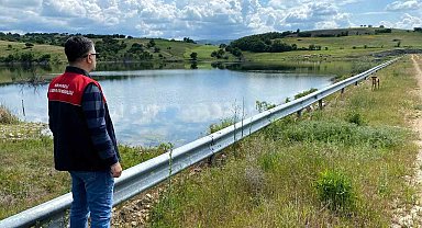 Kırklareli'nde baraj ve göllerde denetim
