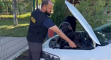 Kırklareli'nde durdurulan araçta uyuşturucu ele geçirildi