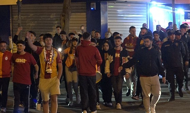 Kırklareli'nde kupa coşkusu