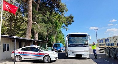 Kırklareli'nde trafik denetimi: 233 sürücüye ceza