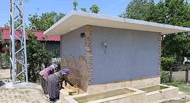 Kırsal mahallelere su deposu inşa ediliyor