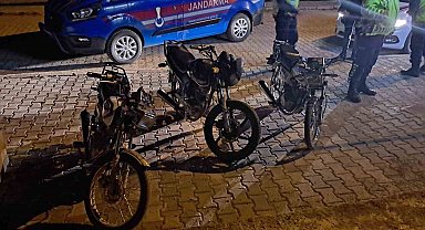 Kırşehir'de 3 motosiklet sürücüsüne 83 bin 989 lira ceza