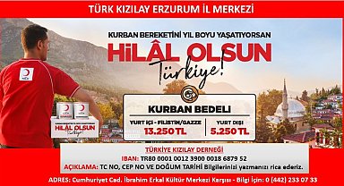 Kızılay 2025 vekaletle kurban kesim kampanyası başladı