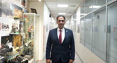 KKTC'li Bakan Gadiyanoğlu'ndan İHA'ya ziyaret