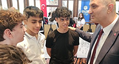 Kocaeli Gölcükteki tarihi yapılar öğrencilere ilham oldu