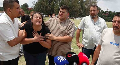 Kocası suda kaybolan kadın yürekleri dağladı