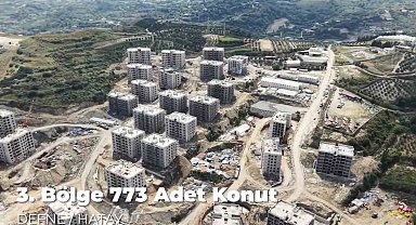 Koçören Mahallesi'nde afet konutları yükseliyor